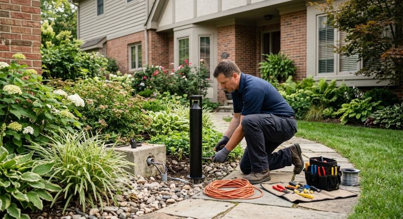 Patio Lights Installation in Littleton, CO