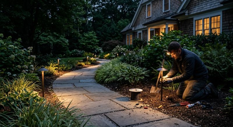 Yard Lights Installation in Pasadena, CA